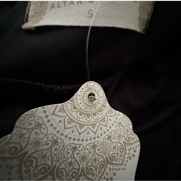 Altar'd State Black Ruffle Mini Dress - Picture 4 of 4